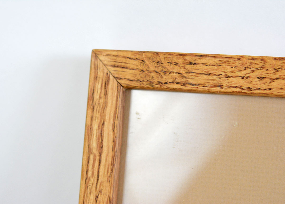 Framed Vintage Watercolor Painting of an Interior Scene