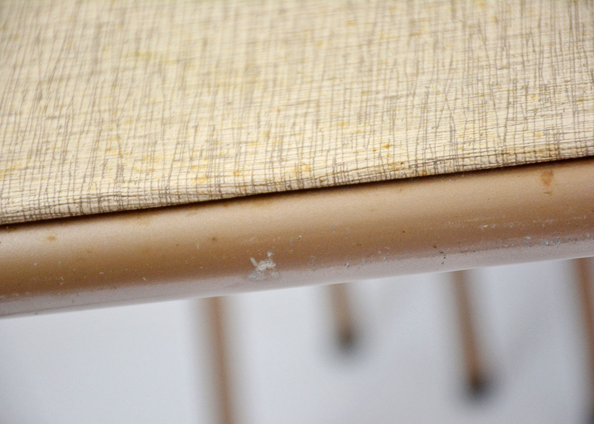 1950s Stylaire Folding Table and Chairs Set