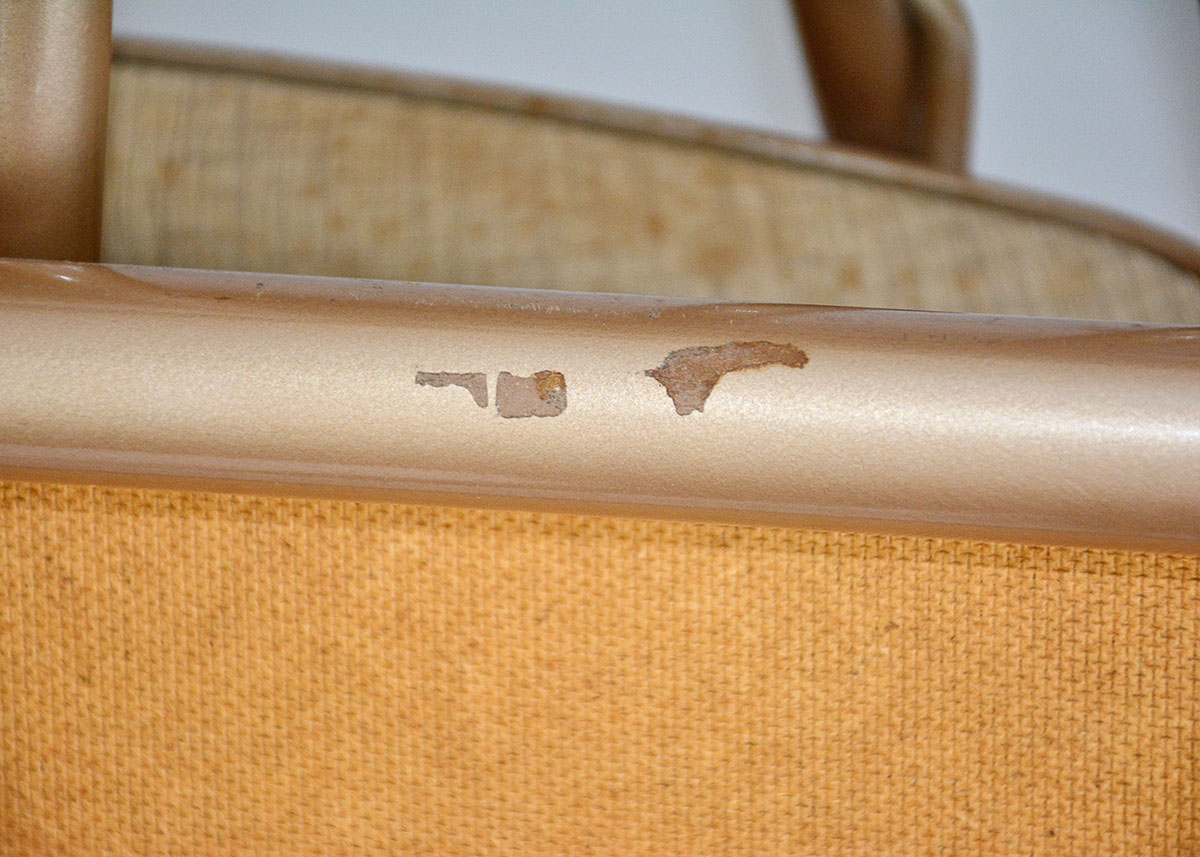 1950s Stylaire Folding Table and Chairs Set