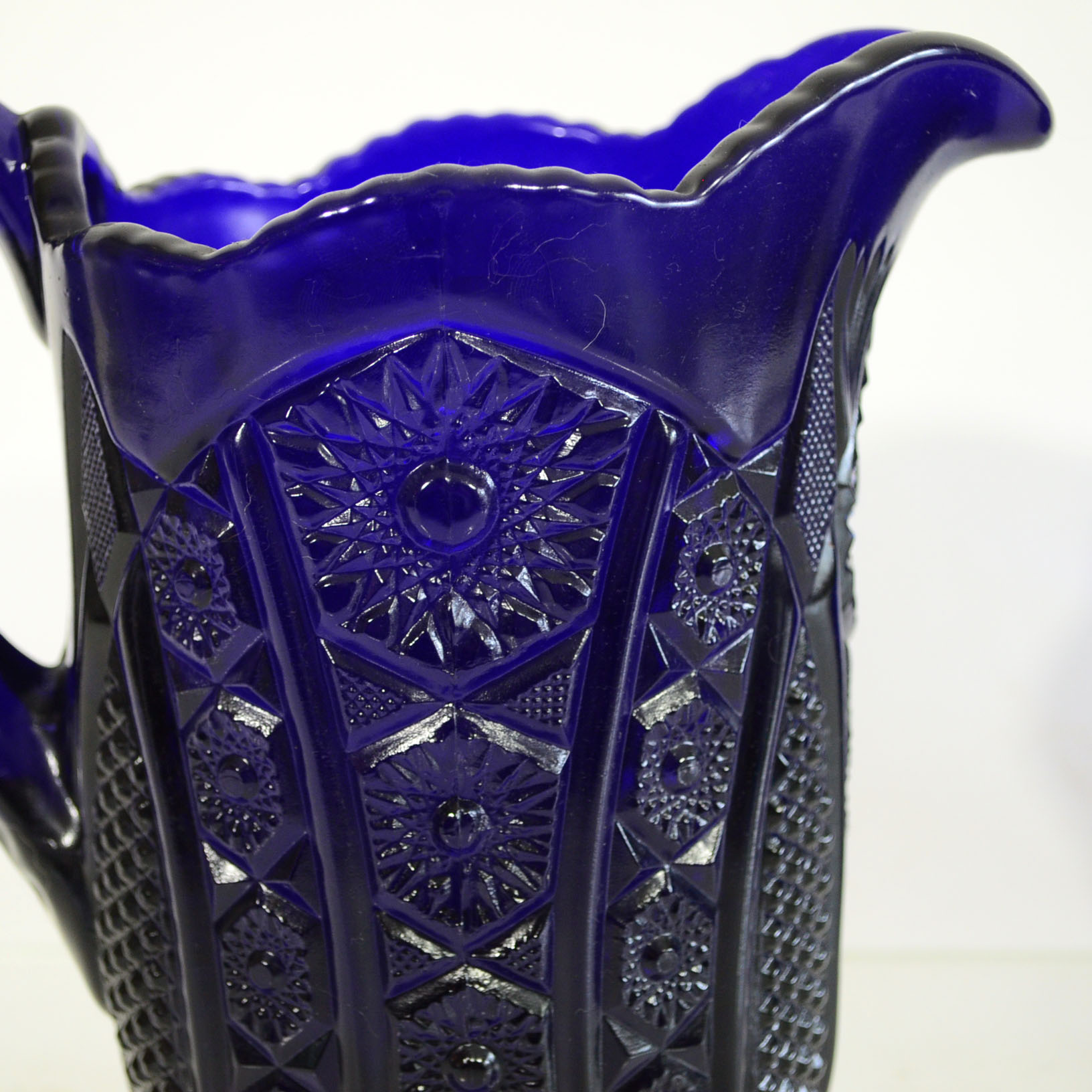 Collection Of Cobalt Blue Glass Decor