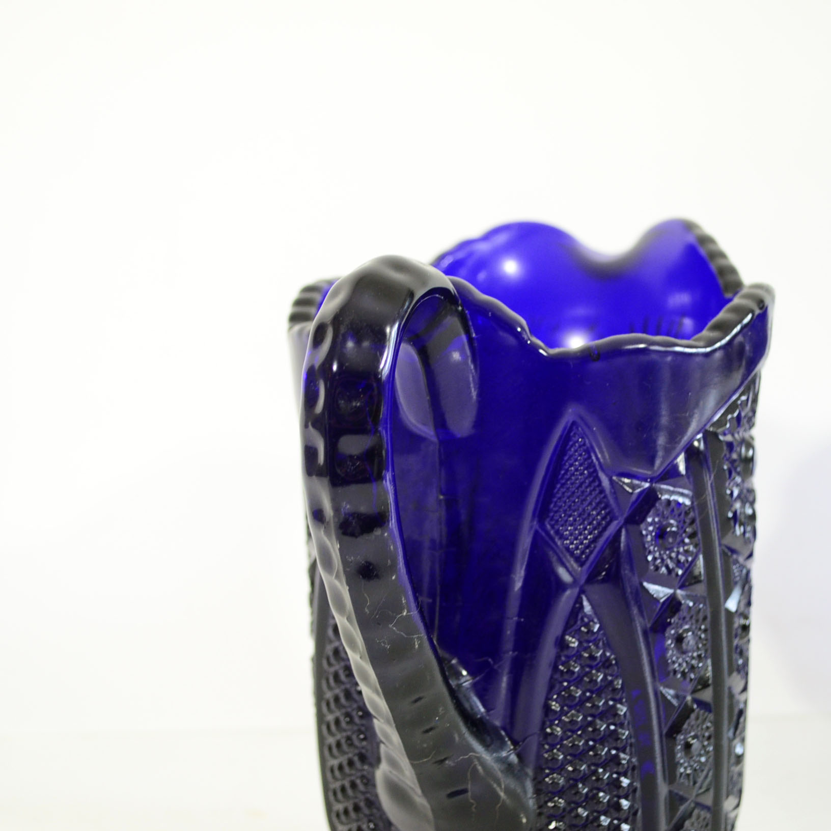 Collection Of Cobalt Blue Glass Decor