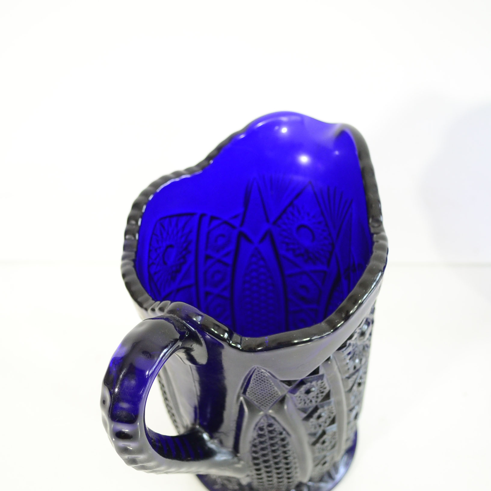 Collection Of Cobalt Blue Glass Decor