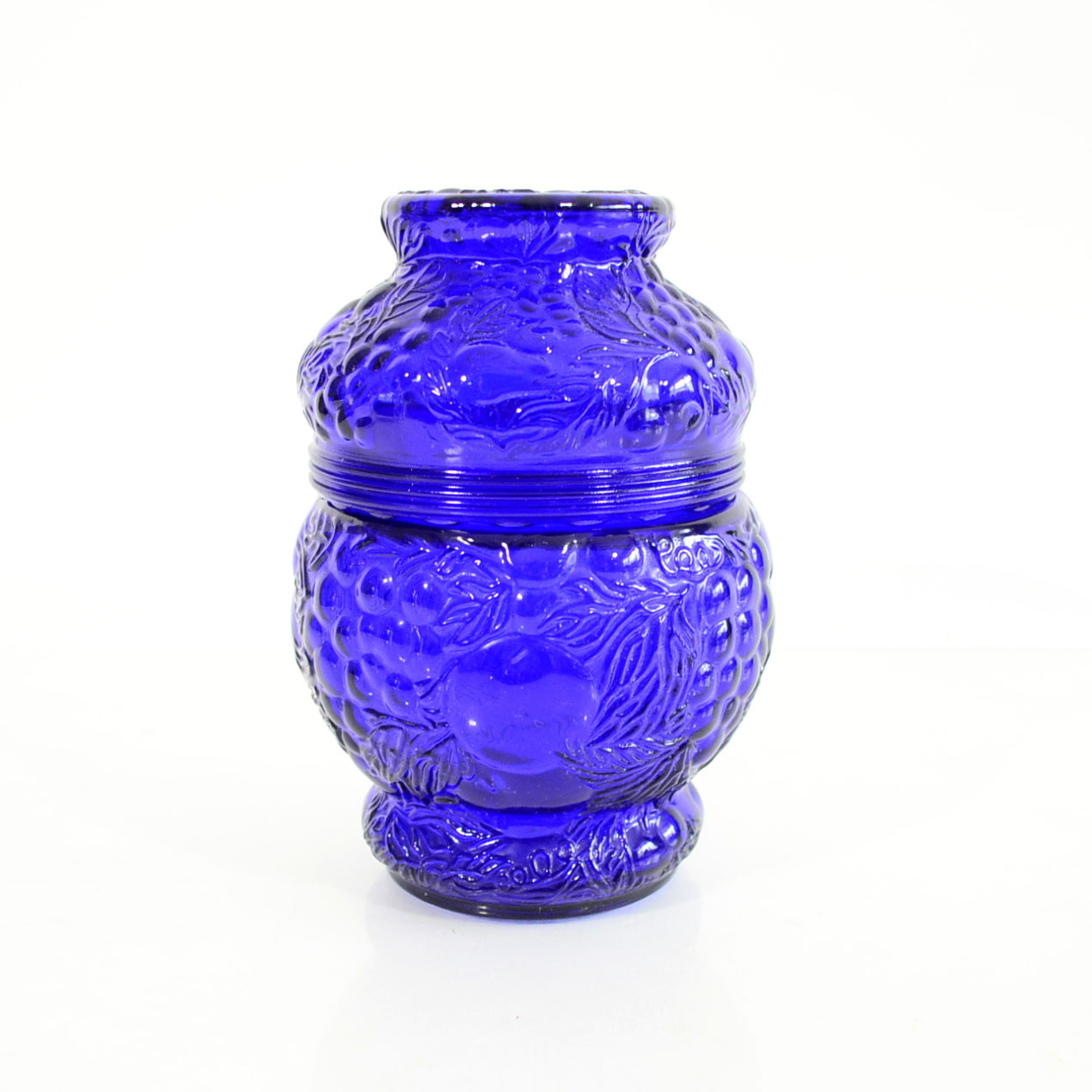 Collection Of Cobalt Blue Glass Decor
