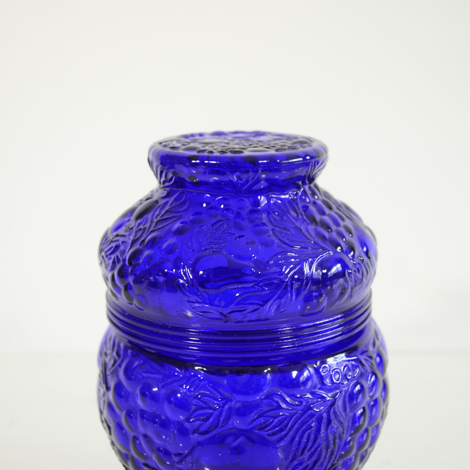 Collection Of Cobalt Blue Glass Decor