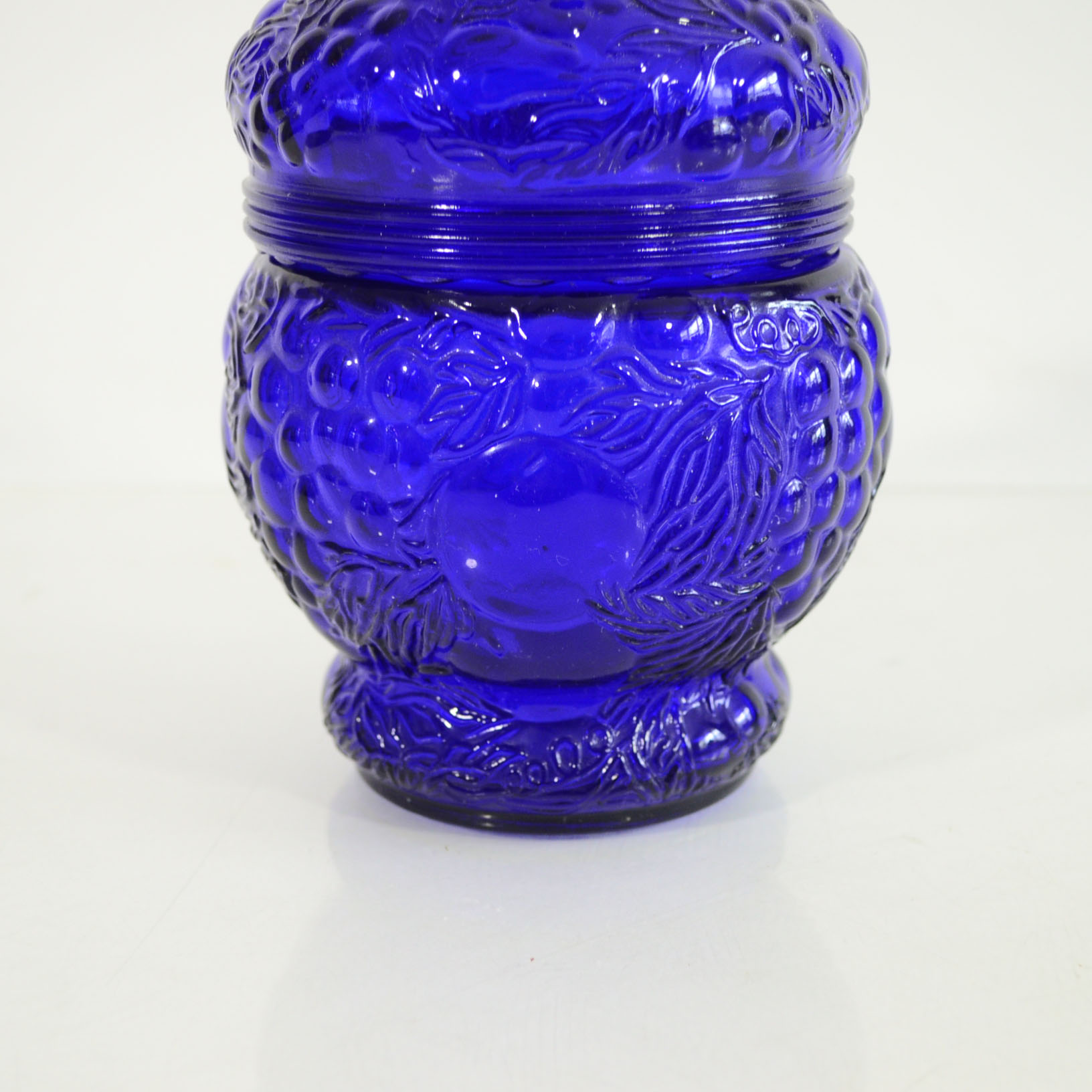 Collection Of Cobalt Blue Glass Decor