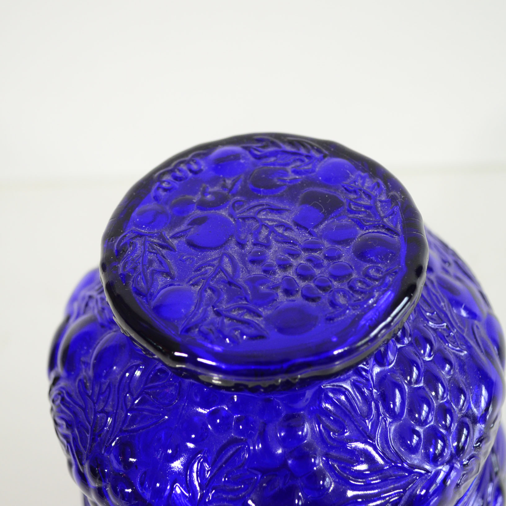 Collection Of Cobalt Blue Glass Decor