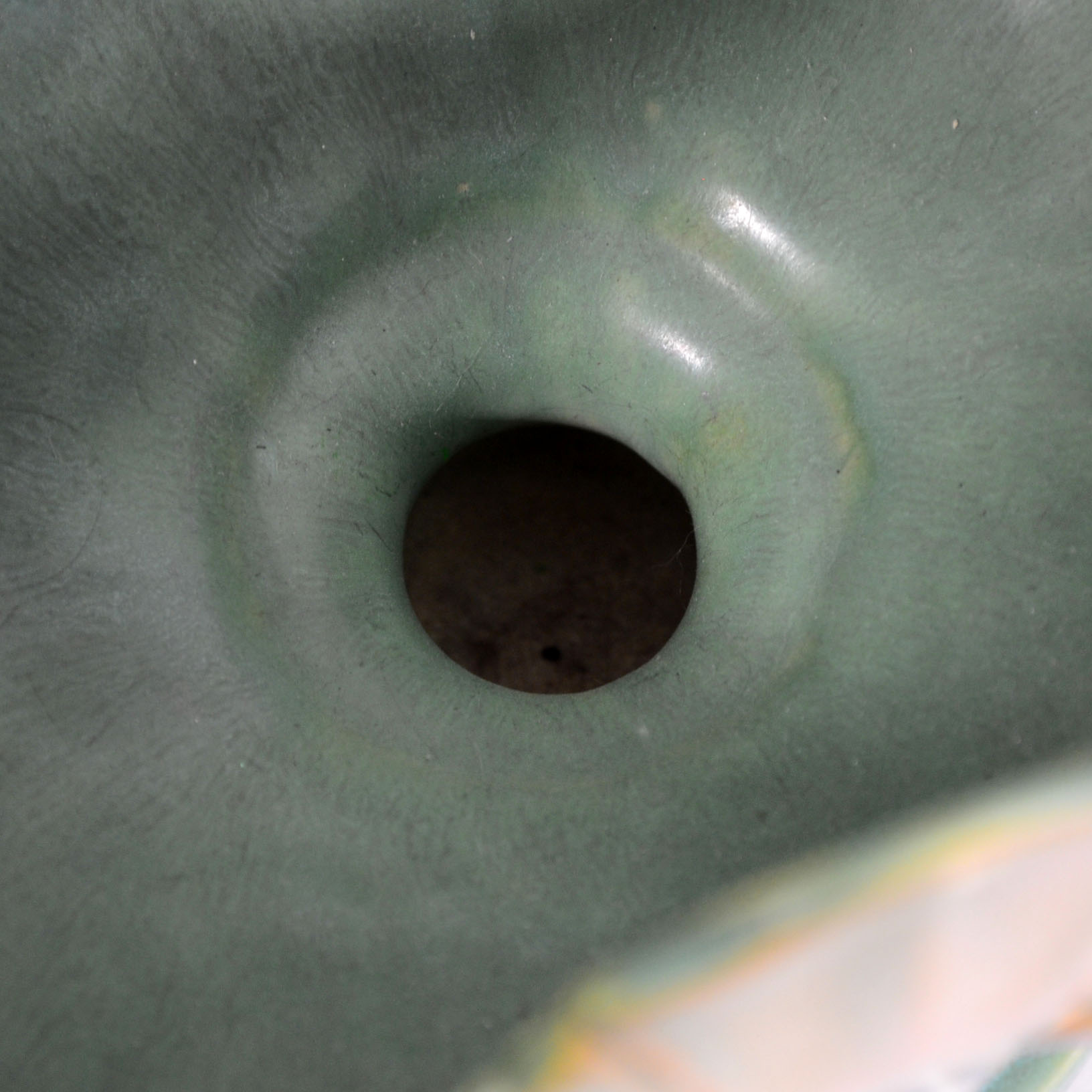 Vintage Roseville "Cosmos" Basket Vase