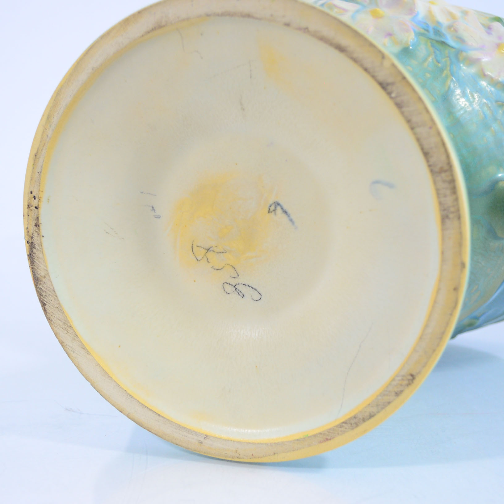 Vintage Roseville "Cosmos" Basket Vase