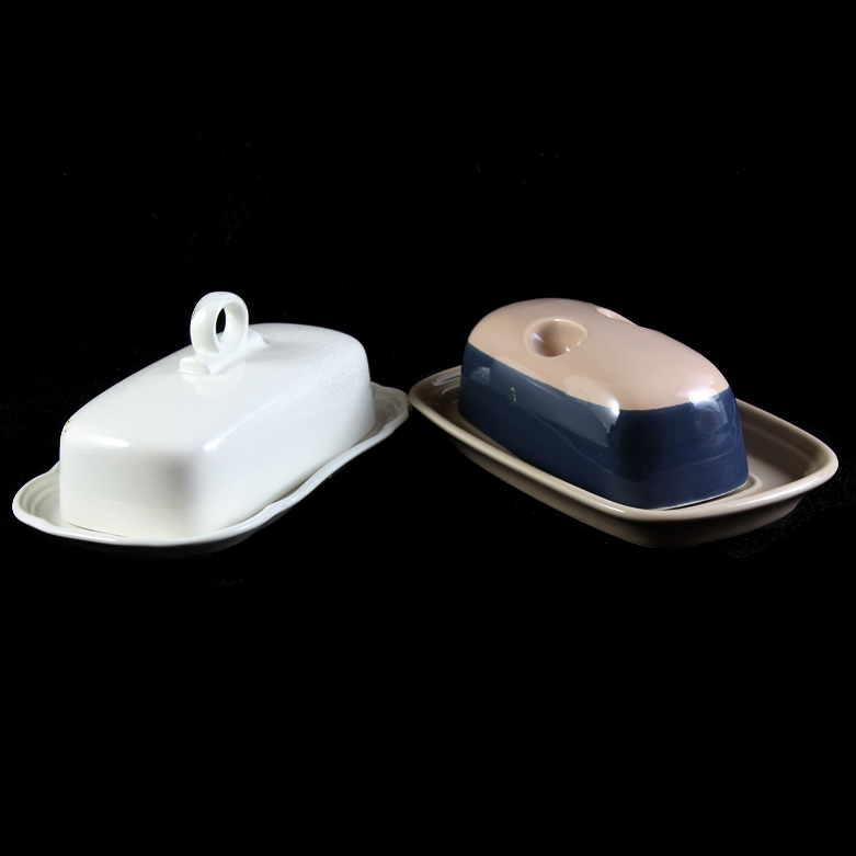 Mikasa Butter Dish Duo