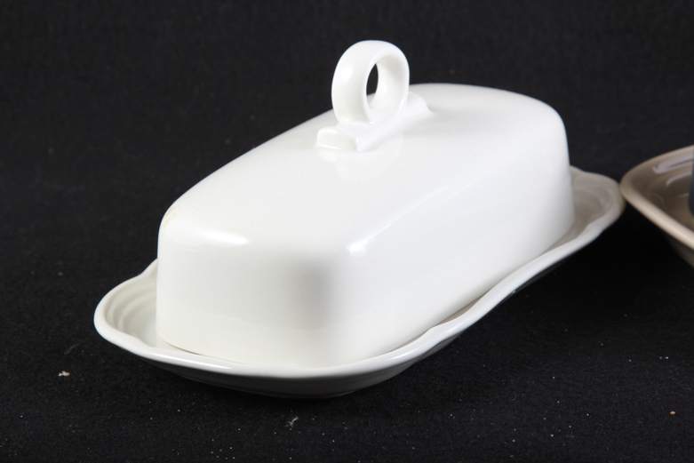 Mikasa Butter Dish Duo