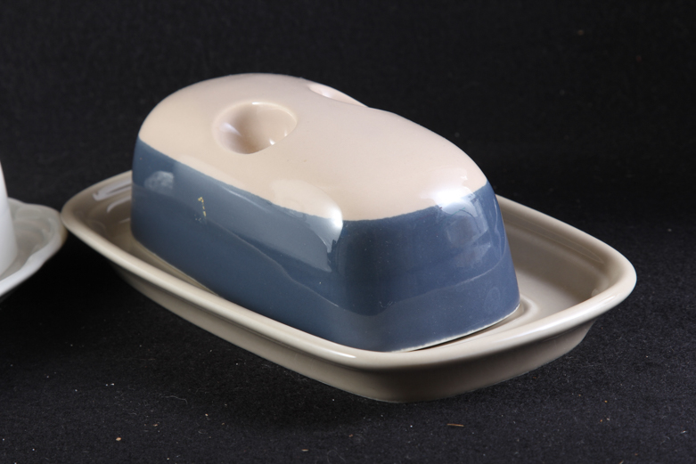 Mikasa Butter Dish Duo