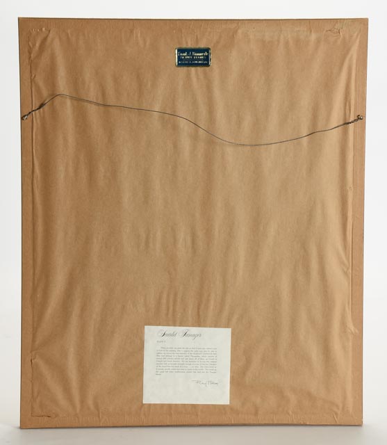 Ray Harm Signed Vintage Print "Scarlet Tanager"