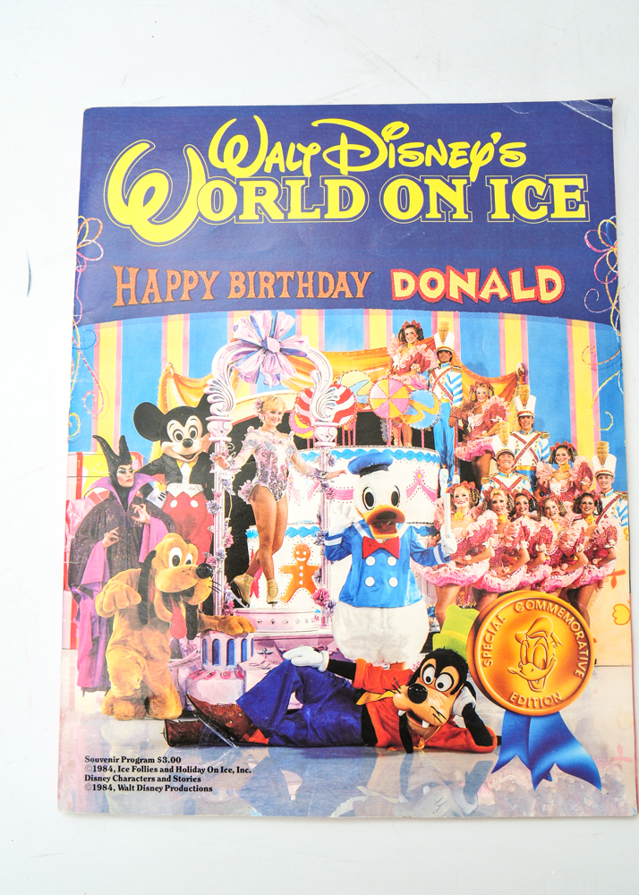 Vintage Mickey Mouse and Walt Disney Children's Books