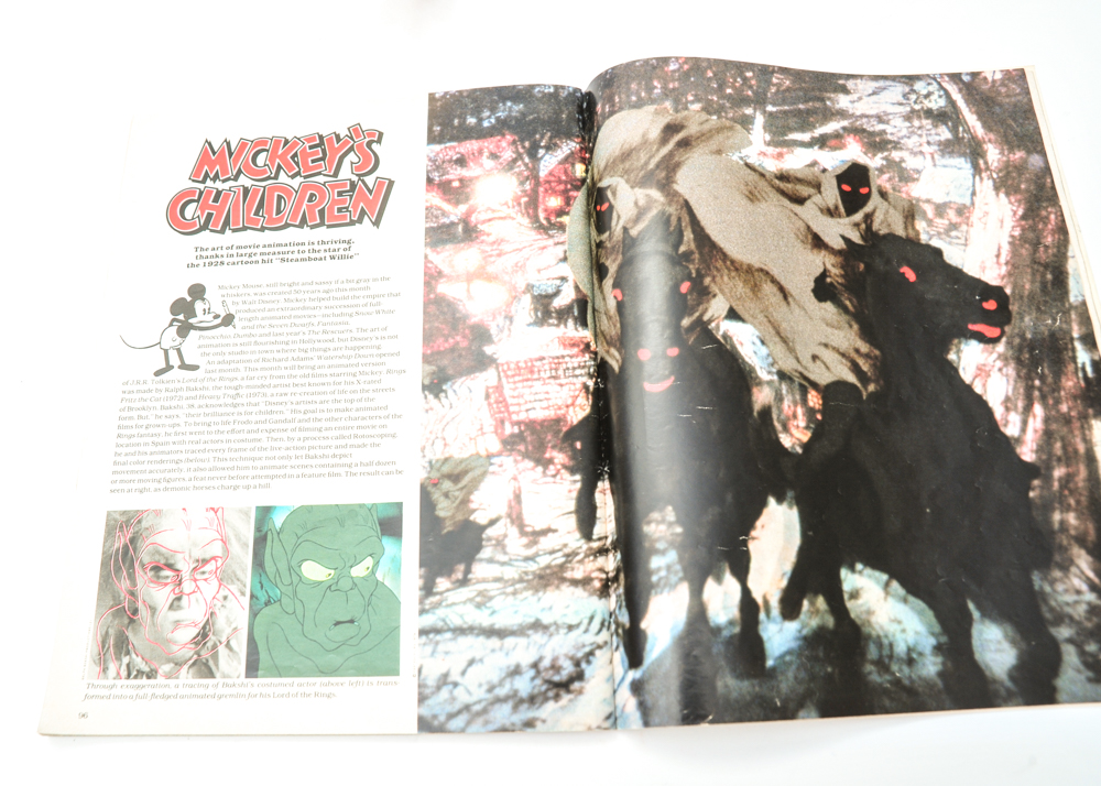 Vintage Mickey Mouse and Walt Disney Children's Books