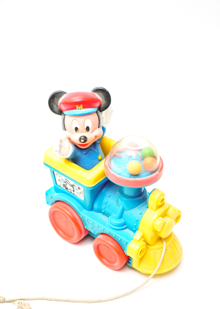 Collection of Vintage Disney and Mickey Mouse Toys