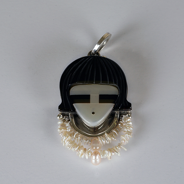 Sterling Silver Gomeo Bobela Zuni Pendant