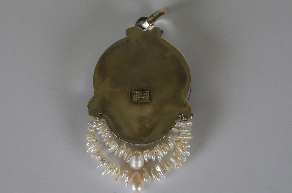 Sterling Silver Gomeo Bobela Zuni Pendant