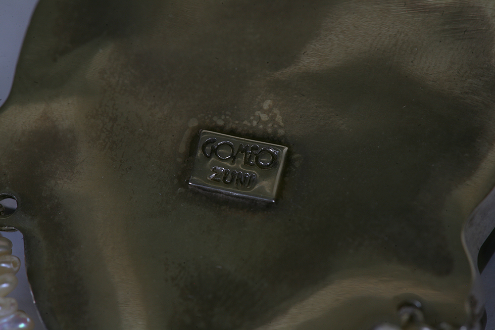 Sterling Silver Gomeo Bobela Zuni Pendant