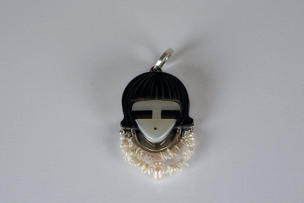 Sterling Silver Gomeo Bobela Zuni Pendant