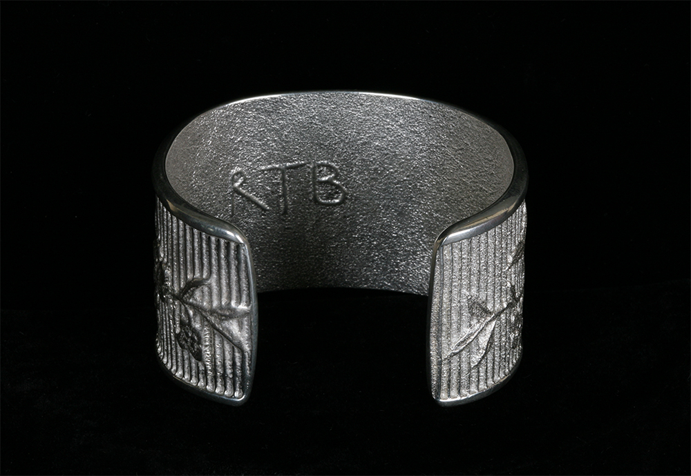 Sterling Silver Rebecca T. Begay Navajo Cuff Bracelet