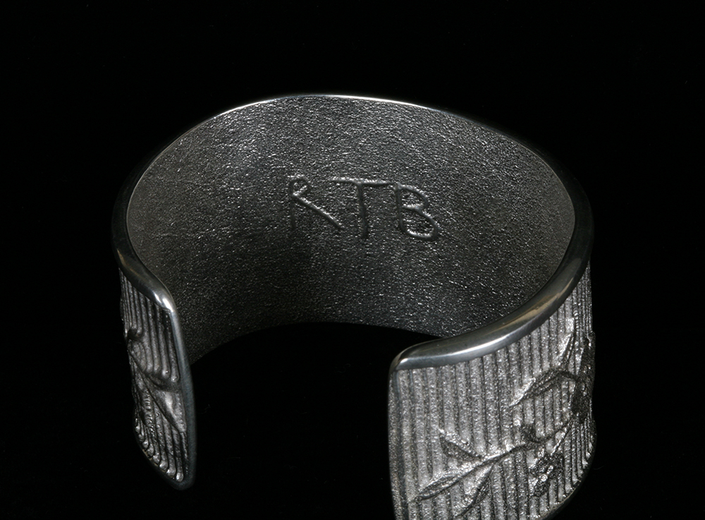 Sterling Silver Rebecca T. Begay Navajo Cuff Bracelet