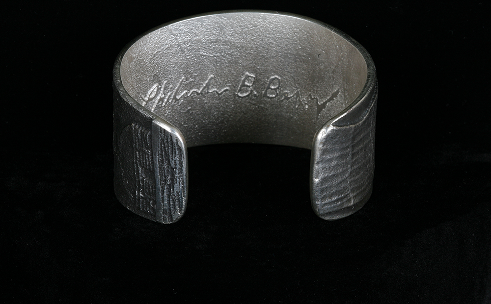 Sterling Silver Philander Begay Navajo Cuff Bracelet