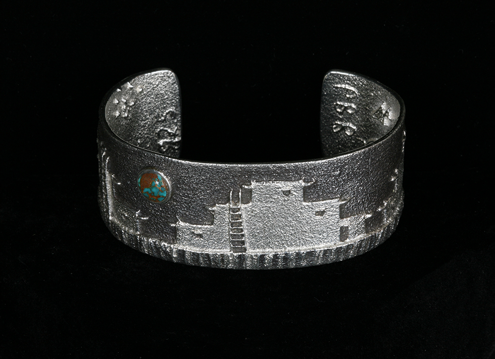 Sterling Silver Philander Begay Navajo Cuff