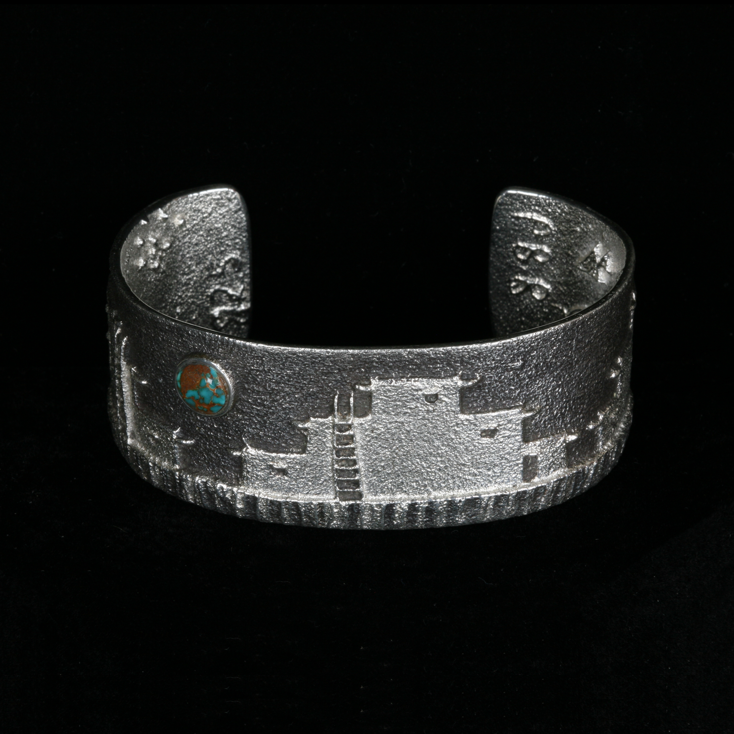 Sterling Silver Philander Begay Navajo Cuff