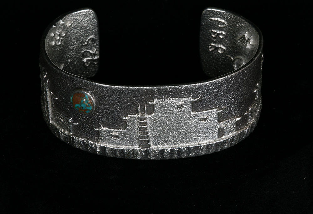 Sterling Silver Philander Begay Navajo Cuff