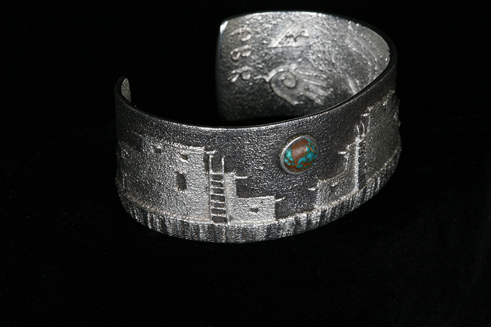 Sterling Silver Philander Begay Navajo Cuff