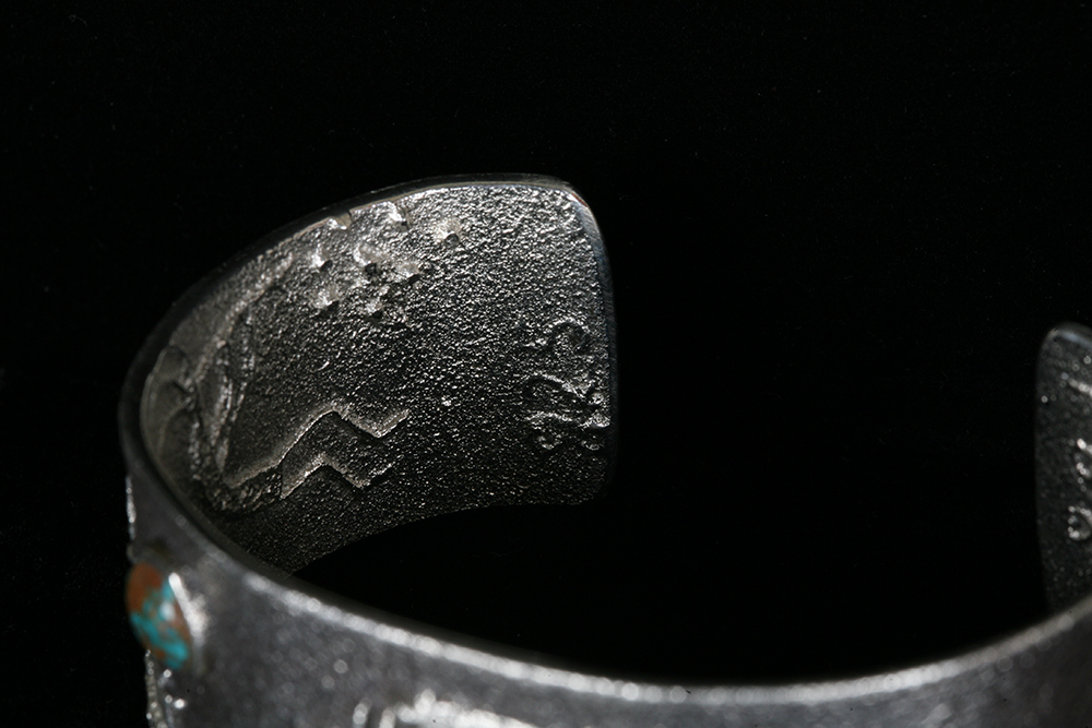 Sterling Silver Philander Begay Navajo Cuff