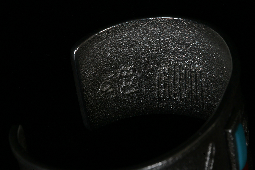 Sterling Silver Lee Begay Navajo Cuff Bracelet