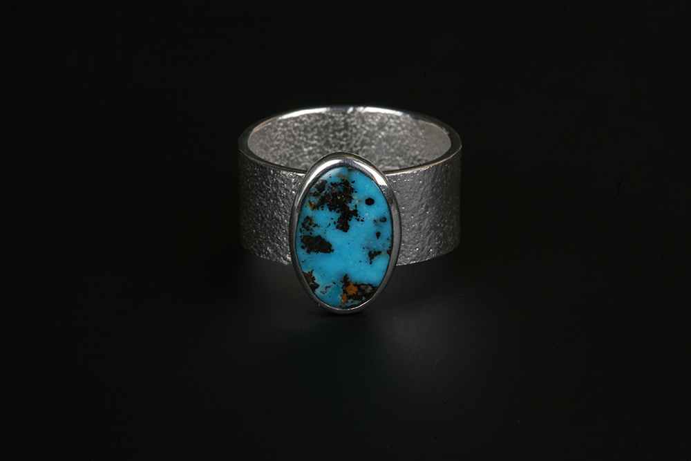 Sterling Silver Darryl Dean Begay Navajo Ring