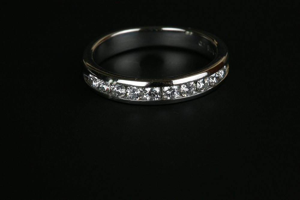 Platinum and Diamond Ring