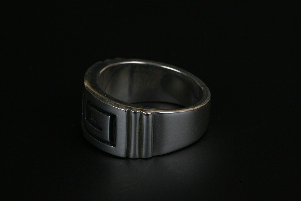 Sterling Silver Ramon Dalangyawma Navajo Ring