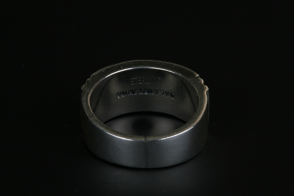 Sterling Silver Ramon Dalangyawma Navajo Ring