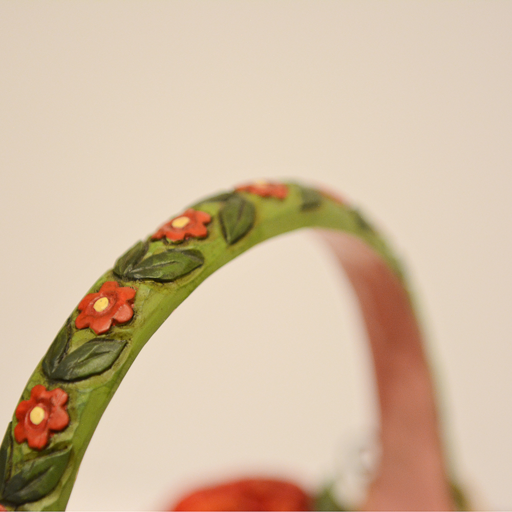 Jim Shore Carved Wooden Easter Baskets