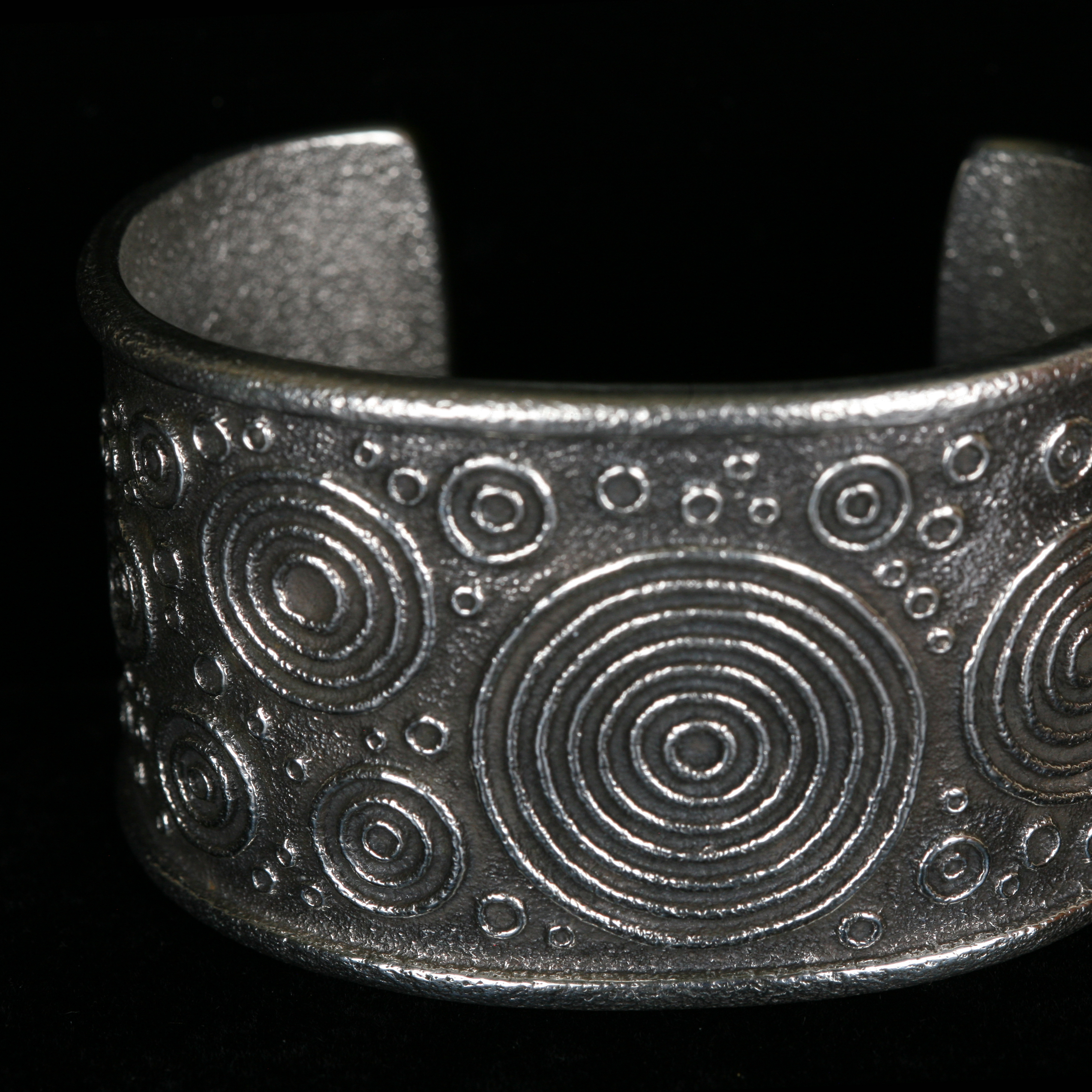 Sterling Silver Rebecca T. Begay Navajo Cuff Bracelet