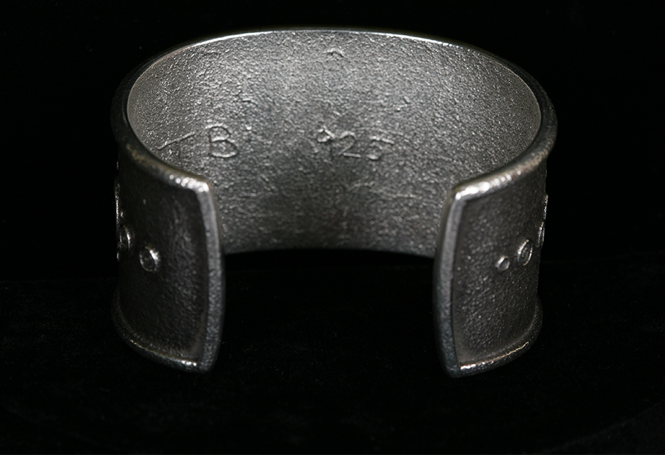 Sterling Silver Rebecca T. Begay Navajo Cuff Bracelet