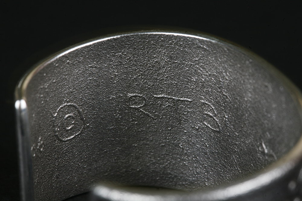 Sterling Silver Rebecca T. Begay Navajo Cuff Bracelet