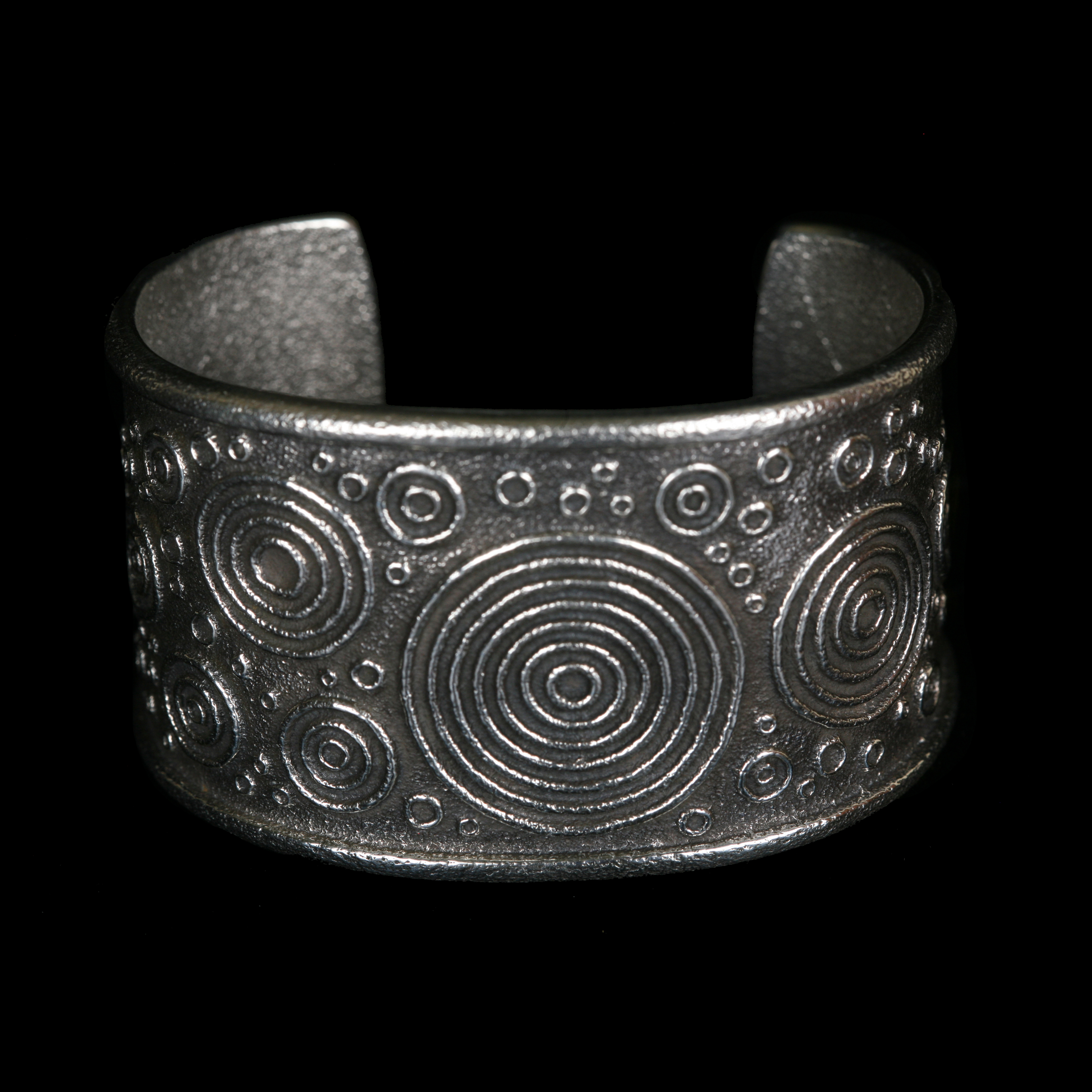 Sterling Silver Rebecca T. Begay Navajo Cuff Bracelet