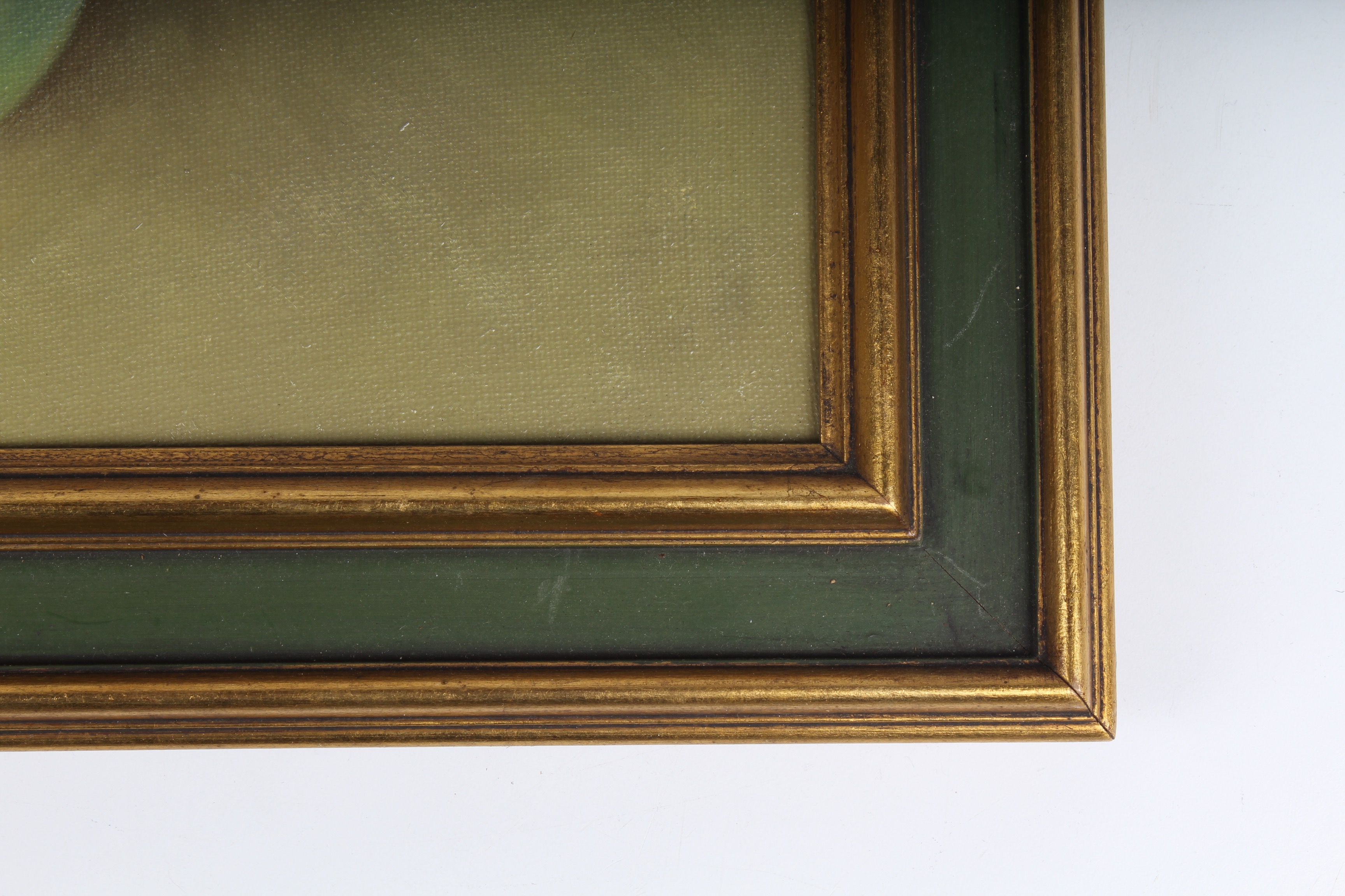 A Duo of Vintage Original Signed Floral Paintings