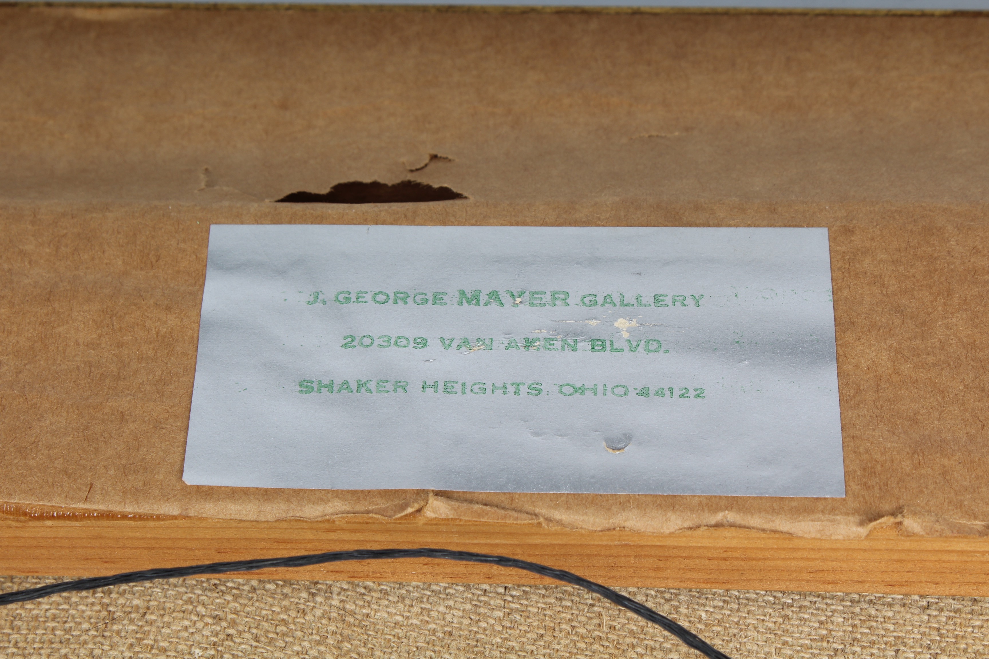 A Duo of Vintage Original Signed Floral Paintings