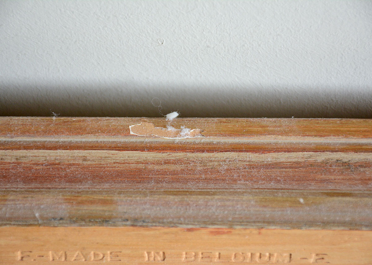 Carved Pattern Framed Wall Mirror