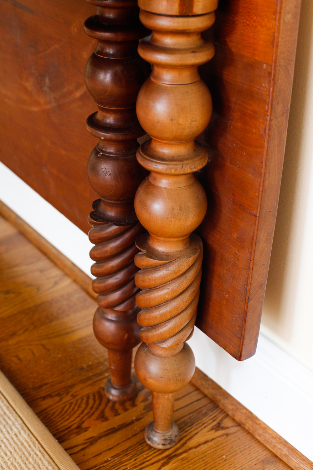 Antique Cherry Dining Table Circa Pre-Civil War Era