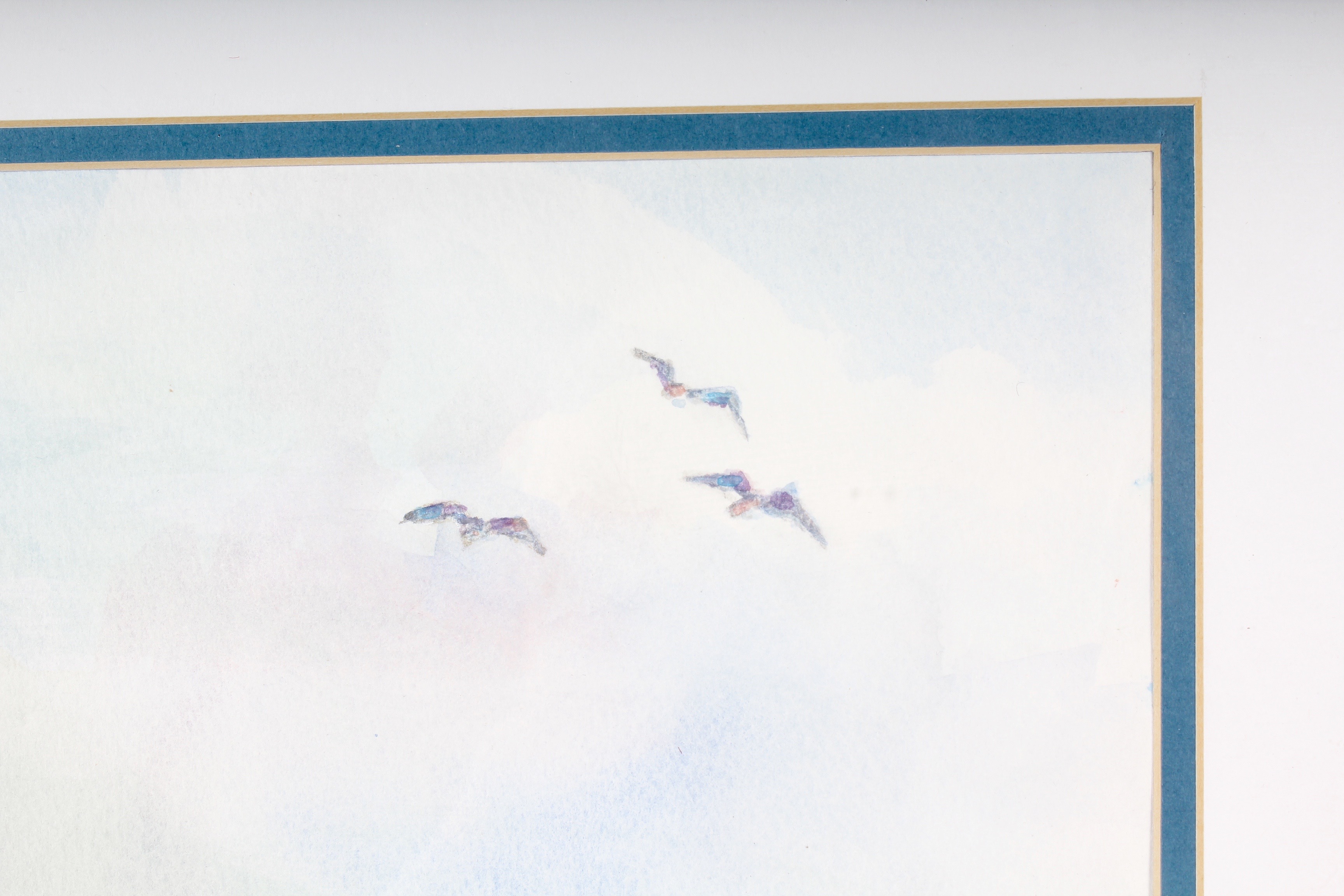 Coastal Landscape Watercolor by Joan T. Rosenblum