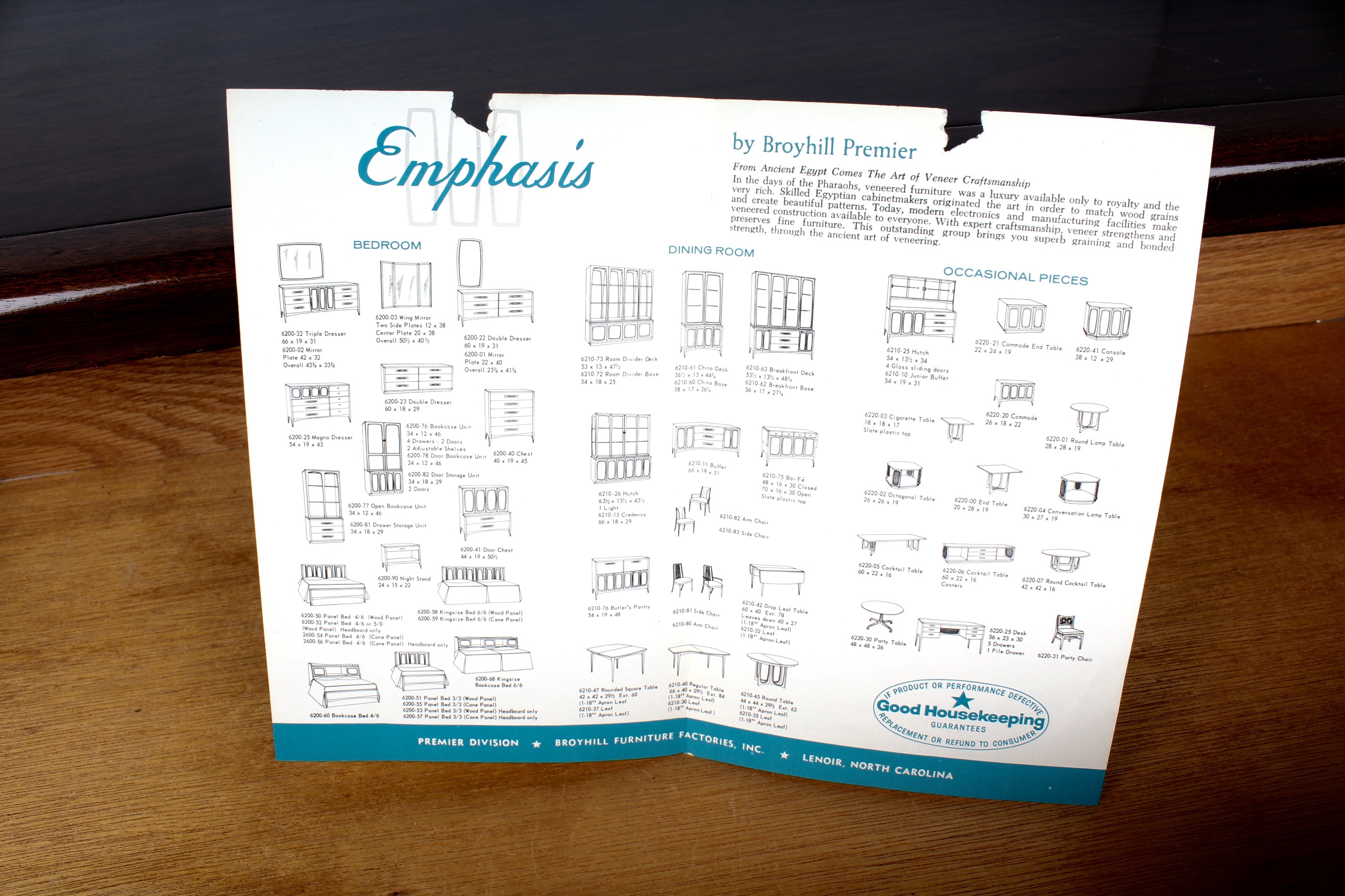 Mid Century Modern Broyhill Premier Walnut Chest