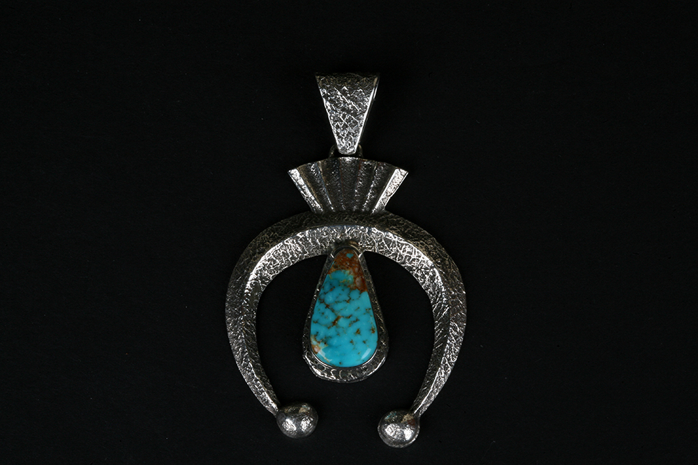 Sterling Silver Aaron Anderson Navajo Pendant
