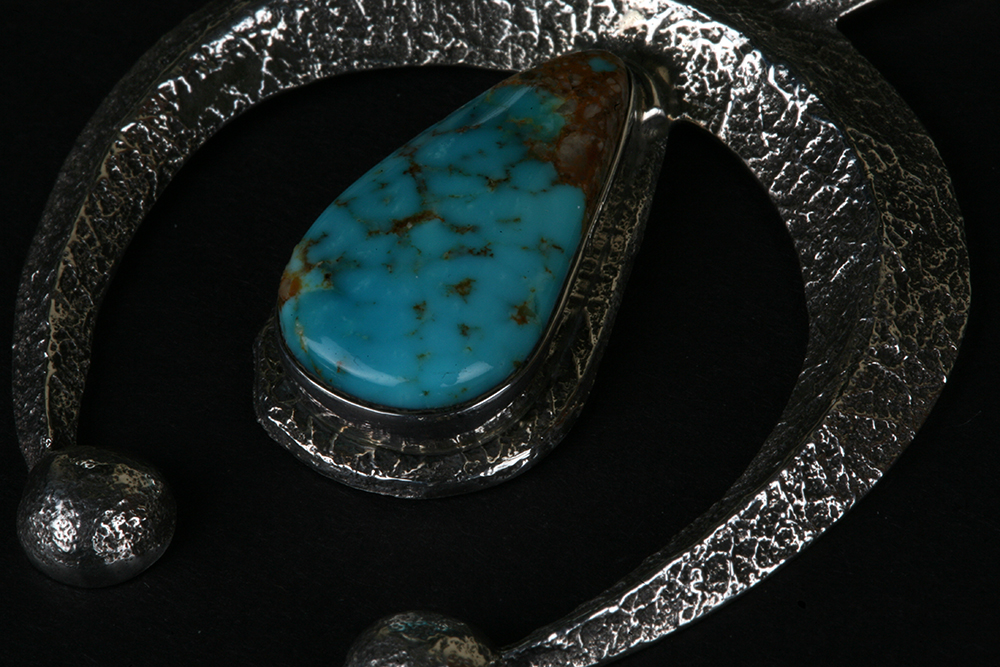 Sterling Silver Aaron Anderson Navajo Pendant