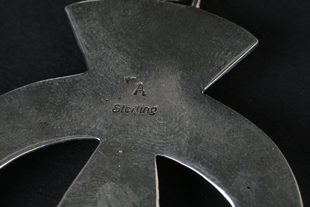 Sterling Silver Aaron Anderson Navajo Pendant